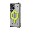 UAG Pathfinder Clear Magnet mágneses tok és csuklópánt Samsung Galaxy S25 Ultra 5G-hez - neonszürke
