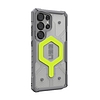 UAG Pathfinder Clear Magnet mágneses tok és csuklópánt Samsung Galaxy S25 Ultra 5G-hez - neonszürke
