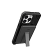 UAG Ultra Slim 5K 5000 mAh külső akkumulátor 10 W-os állvánnyal, MagSafe kompatibilis USB-C kábellel - fekete/szürke