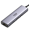 UGREEN adapter-elosztó, USB-C - 2x USB 3.0, HDMI, RJ45, SD/TF (90568)