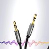 Ugreen AV119 10736 audiokábel mini jack 3.5mm / mini jack 3.5mm 3m - fekete