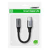 Ugreen AV161 fejhallgató adapter mini jack 3,5 mm (női) / USB-C (férfi) 10 cm - szürke