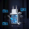 Ugreen CD122 Quick Charge 3.0 Quick Charge 3.0 18W 3A USB fali töltő fehér (10133)