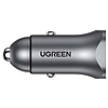 UGREEN CD130 autós töltő, USB-A+PD 3.0, USB-C, QC3.0 30W, szürke (40858)