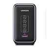 UGREEN CD333 Nexode hálózati töltő, USB + 4x USB-C, GaN, 300W + 240W USB-C kábel fekete (90903B)