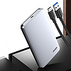 Ugreen CM300 70499 rekesz 2,5"-os SATA 3.0 6Gbps merevlemezhez - szürke + USB-C - USB-C kábel 0,5m
