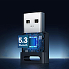 Ugreen CM591 USB-A Bluetooth 5.3 adapter - fekete