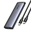 Ugreen CM767 M.2 NVMe PCIe SSD lemezház - ezüst