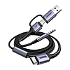 Ugreen CM772 hangkártya, USB-C 3,5 mm-es + USB-C/A-ra (45009)