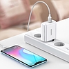 Ugreen Fast USB Type C / USB fali töltő 36 W Quick Charge 4.0 Power Delivery fehér (60468 CD170)