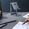 Ugreen fém alumínium összecsukható telefontartó tablet szürke (LP263 80708)
