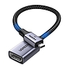 Ugreen HD182 micro HDMI HDMI HDMI kábel, 8K 60Hz, 48Gbps, 0.2m fekete (65593)