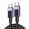 Ugreen L512 USB-C USB-C kábel, 100W, 5A, 2m fekete (45064)
