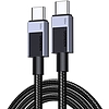 UGREEN L512 USB-C-USB-C PD töltőkábel, 3m szürke (45065)