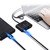 Ugreen multifunkcionális USB HUB Type c - 4 x USB 3.0 1m fehér (CR113)