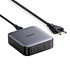 Ugreen Nexode gyors asztali töltő GaN 3xUSB-C / 1xUSB-A 100W szürke (CD328)