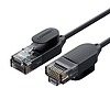 UGREEN NW122 Ethernet RJ45 hálózati kábel, Cat.6A, UTP, 5 m, fekete (70654)