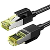 UGREEN NW150 fonott hálózati kábel, Ethernet RJ45, Cat.7, F/FTP, 2m fekete (80423)