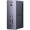 Ugreen U710 dokkoló állomás 2x Thunderbolt 4, DisplayPort 8K 30Hz, 4x USB, USB-C, RJ45, SD/TF, AUX, PD 90W szürke (25054EU)