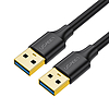 Ugreen US128 10369 USB-A 3.0 / USB-A 3.0 5Gb/s 0,5m kábel - fekete