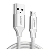 Ugreen US290 60151 USB-A / micro USB 2.4A 1m kábel - fehér