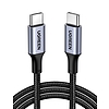 UGREEN US316 Type C to Type C Cable, 100W, 3m, fekete (90120)