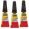 UHU Pillanatragasztó - 3 x 1 g (U45420)