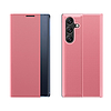 Új alvótok Samsung Galaxy A16 / A16 5G készülékhez kihajtható és állvánnyal - rózsaszín