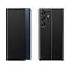 Új Sleep Case flip tok állvány funkcióval Samsung Galaxy A26 készülékhez - fekete