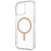 Uniq Clario Magclick töltőtok iPhone 16 Pro Maxhoz - átlátszó arany
