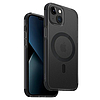 Uniq Combat tok iPhone 14 Plus / 15 Plus 6.7" Magclick Charging fekete/beton charge
