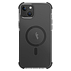 Uniq Combat tok iPhone 14 Plus / 15 Plus 6.7" Magclick Charging fekete/beton charge
