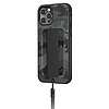 UNIQ előlap Heldro iPhone 12 Pro Max 6,7" Czarny moro/charcoal camo Antimikrobiális