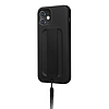 UNIQ Etui Heldro iPhone 12 mini 5,4" czarny/midnight black Antimikrobiális