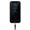 UNIQ Etui Heldro iPhone 12 mini 5,4" czarny/midnight black Antimikrobiális