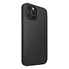 UNIQ Etui Lino Hue iPhone 12 Pro Max 6,7" czarny/tinta fekete Antimikrobiális