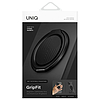 Uniq Gripfit 360 mágneses tartó és kihajtható állvány mágneses tartó fekete/éjfekete