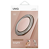 Uniq Gripfit 360 mágneses tartó és kihajtható állvány mágneses tartó rózsaszín/pirosas rózsaszín