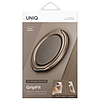 Uniq Gripfit 360 mágneses tartó és kihajtható állvány mágneses tartó szürke/kovaszürke