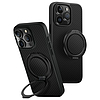 Uniq Keva Air iPhone 16 Pro 6.3" Magclick töltőtok, fekete/karbon fekete