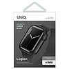 Uniq Legion tok Apple Watch Series 7/8/ /9 41mm-hez, fekete/fekete