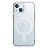 Uniq LifePro Xtreme Magclick töltőtok iPhone 15 Plus-hoz - átlátszó