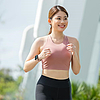 Uniq Linus Apple Watch Series 4/5/6/7/8/SE/SE2 szíj, 38/40/41 mm. Airosoft szilikon szíj, rózsaszín/vöröses rózsaszín.