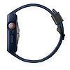 Uniq Monos 2 az 1-ben szett szíj + tok Apple Watch 45 / 44 mm-hez - kék