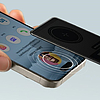 Uniq NFC helymeghatározó Atlasz szürke/grafit Uniq-ATLASCARDTRK-GRAPHITE