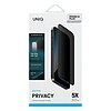 Uniq Optix Privacy edzett üveg adatvédelmi applikátorral iPhone 16 Plus készülékhez