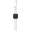 Uniq Pod öntapadós kábelrendező, 8 db-os szett, sötétszürke/szürke