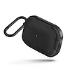 Uniq Valencia AirPods Pro tok, fekete/éjfekete, antimikrobiális