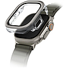Uniq Voute edzett üveg tok Apple Watch Ultra 49 mm-hez - ezüst