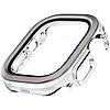 Uniq Voute edzett üveg tok Apple Watch Ultra 49 mm-hez - ezüst